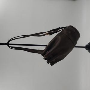 Casa de Polo - All-leather, small bucket bag/backpack
